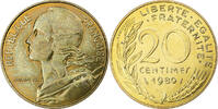 France 20 Centimes Marianne, Pessac, Aluminum-Bronze, KM:930 -