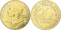 France 20 Centimes Marianne, Pessac, Aluminum-Bronze, KM:930 -