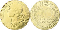 France 20 Centimes Marianne, Pessac, Aluminum-Bronze, KM:930 -