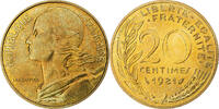 France 20 Centimes Marianne, Pessac, Aluminum-Bronze, KM:930 -