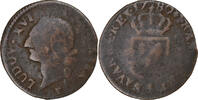 France Sol Louis XVI, Limoges, Copper, Gadoury:350, KM:578.7 -