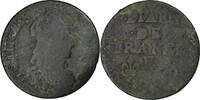 France Liard Louis XIV, Meung-sur-Loire, Copper, Gadoury:80, KM:192 -