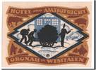 Germany 1 Mark Banknote, Gronau i.H. Stadt, Mehl:476.1 -