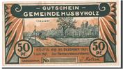 Germany 50 Pfennig Banknote, Husbyholz, Mehl:638.1 -