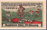 Germany 75 Pfennig Banknote, Brandenburg, Mehl:1147 -