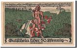 Germany 50 Pfennig Banknote, Brandenburg, Mehl:1147.1a -