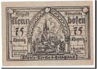 Germany 75 Pfennig Banknote, Sachsen-Weimar-Eisenach -