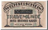 Germany 50 Pfennig Banknote, Lübeck, Mehl:1336.1a -