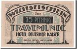 Germany 75 Pfennig Banknote, Lübeck, Mehl:1336.1b -