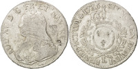 France Ecu Coin, Louis XV, Écu aux branches d'olivier, Bayonne -