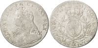 France Ecu Coin, Louis XV, Écu aux branches d'olivier, Aix -
