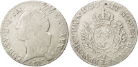 France Ecu Coin, Louis XV, Écu au bandeau, Bayonne, Silver -