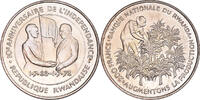 Rwanda 200 Francs Coin, Silver, KM:11 -