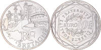 France 10 Euro Bretagne, Euros des régions, Bretagne, Silver -