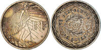 France 15 Euro Semeuse, Silver, Gadoury:2, KM:1535 -