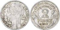 France 2 Francs Coin, Morlon, Paris, Aluminum, KM:886a.1 -