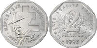 France 2 Francs Jean Moulin, Paris, Nickel, Gadoury:547 -