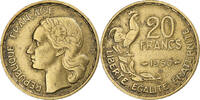 France 20 Francs Coin, Guiraud, Beaumont - Le Roger -