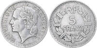 France 5 Francs Coin, Lavrillier, Paris, Aluminum, KM:888b.1 -