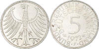 GERMANY - FEDERAL REPUBLIC 5 Mark Coin, Stuttgart, Silver -