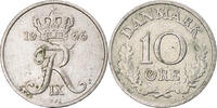 Sweden 10 Öre Coin, Gustaf VI, Copper-nickel, KM:835 -