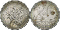 Poland 20 Zlotych Coin, Warsaw, Copper-nickel, KM:153.2 -