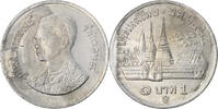 Thailand Baht Coin, Rama IX, Copper-nickel, KM:159.2 -