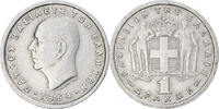 Greece Drachma Coin, Paul I, Copper-nickel, KM:81 -