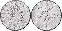 Italy 50 Lire Rome, Stainless Steel, KM:95.1 -