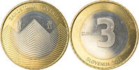 Slovenia 3 Euro 20ème anniversaire de l'indépendance -