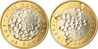 Finland 5 Euro SCIENCE AND RESEARCH, Vantaa, Bi-Metallic -