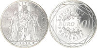 France 10 Euro Hercule, Paris, FDC, Silver, Gadoury:EU 516 -