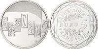 France 5 Euro Egalité, Silver, Gadoury:EU646 -