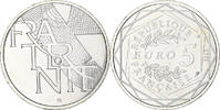 France 5 Euro Fraternité, Silver, Gadoury:EU647 -