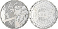 France 5 Euro Liberté, Paris, Silver -