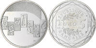 France 5 Euro Egalité, Silver, Gadoury:EU646 -