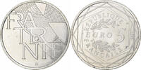 France 5 Euro Fraternité, Silver -