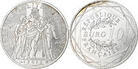 France 10 Euro Hercule, Paris, Silver, Gadoury:EU590, KM:2073 -