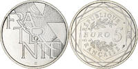 France 5 Euro Fraternité, Silver, Gadoury:EU647 -