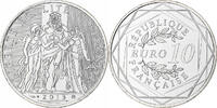 France 10 Euro Paris, Proof, Silver, KM:2073 -