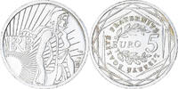 France 5 Euro Semeuse, Silver, KM:1534 -