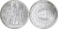 France 10 Euro Monnaie de Paris, Hercule, Silver -
