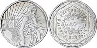 France 5 Euro Monnaie de Paris, Semeuse, Silver, KM:1534 -