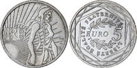 France 5 Euro Monnaie de Paris, Semeuse, Silver, KM:1534 -