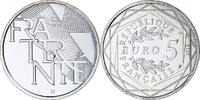 France 5 Euro Fraternité, Silver, Gadoury:EU647 -