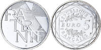 France 5 Euro Fraternité, Silver, Gadoury:EU647 -
