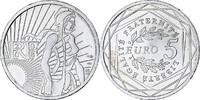 France 5 Euro Semeuse, Monnaie de Paris, Silver, KM:1534 -