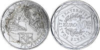 France 10 Euro Picardie, Paris, Silver, KM:1882 -