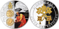 France Medal Evangile, Saint-Matthieu, Copper Plated Silver -