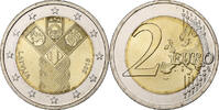 Latvia 2 Euro Bi-Metallic, KM:New -